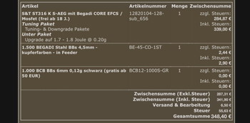 Image 4 for S&T ST316 K S-AEG G36 mit Begadi CORE EFCS / Mosfet
