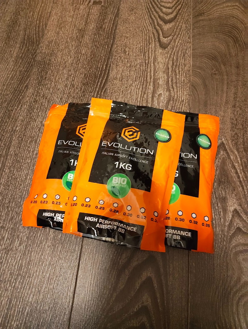 Image 1 for 3 x 4000 x 0.25g Tracer bb's