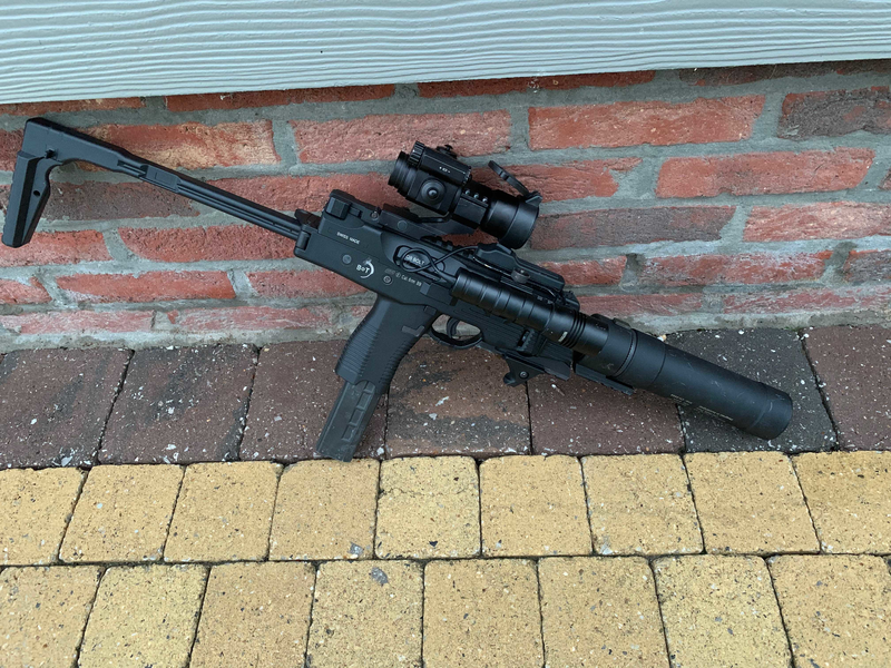 Afbeelding 1 van Asg kwa mp9 A3 met attachments