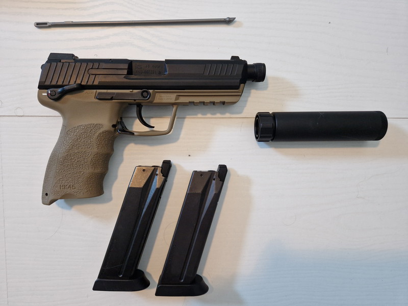 Image 1 for Zeer nette Tokyo Marui HK45 Tactical GBB Pistol tekoop