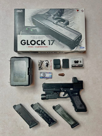 Afbeelding 2 van Starter set:  HK416A5 ( AEG) & Glock 17 (GBB)