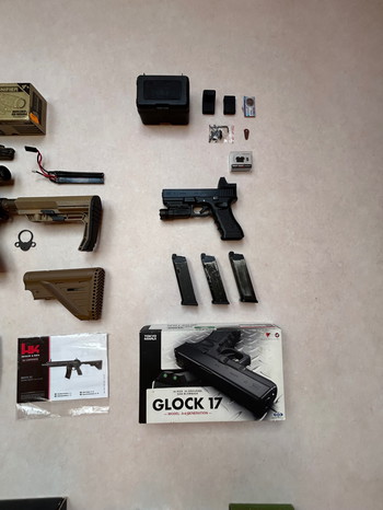 Image 2 pour Starter set:  HK416A5 ( AEG) & Glock 17 (GBB)