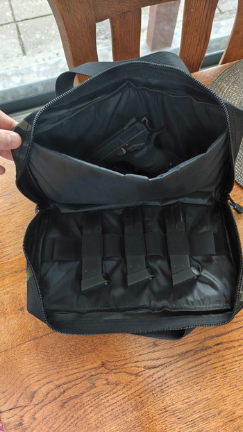Image 3 pour Compacte pistol pouch tas 6x mag vakken 1x replica vak