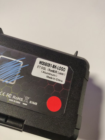 Imagen 2 de WADSN - ET OGL Red, IR Laser & Light Aluminium
