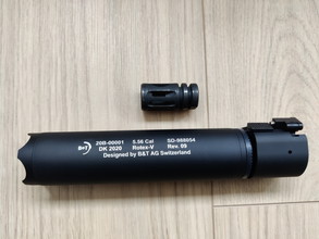 Image for ASG B&T ROTEX-V QD Silencer 197mm