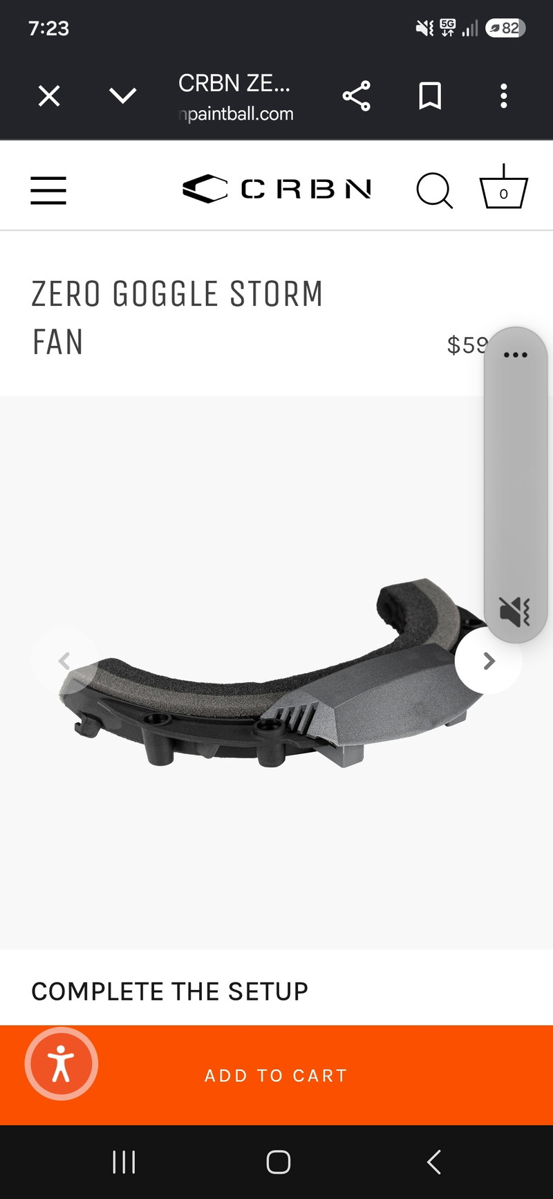 Afbeelding 1 van CRBN storm fan