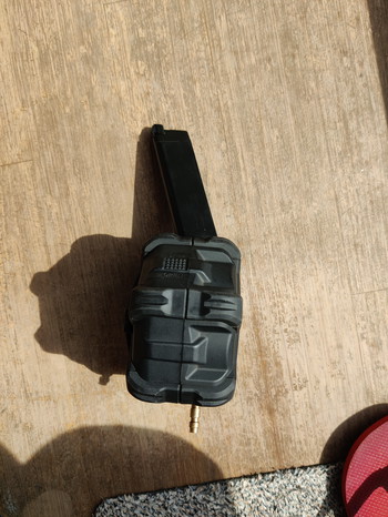 Image 3 for P6 AW custom 350rds HPA Magazine voor Glock 17 GBB en AAP-01 - black