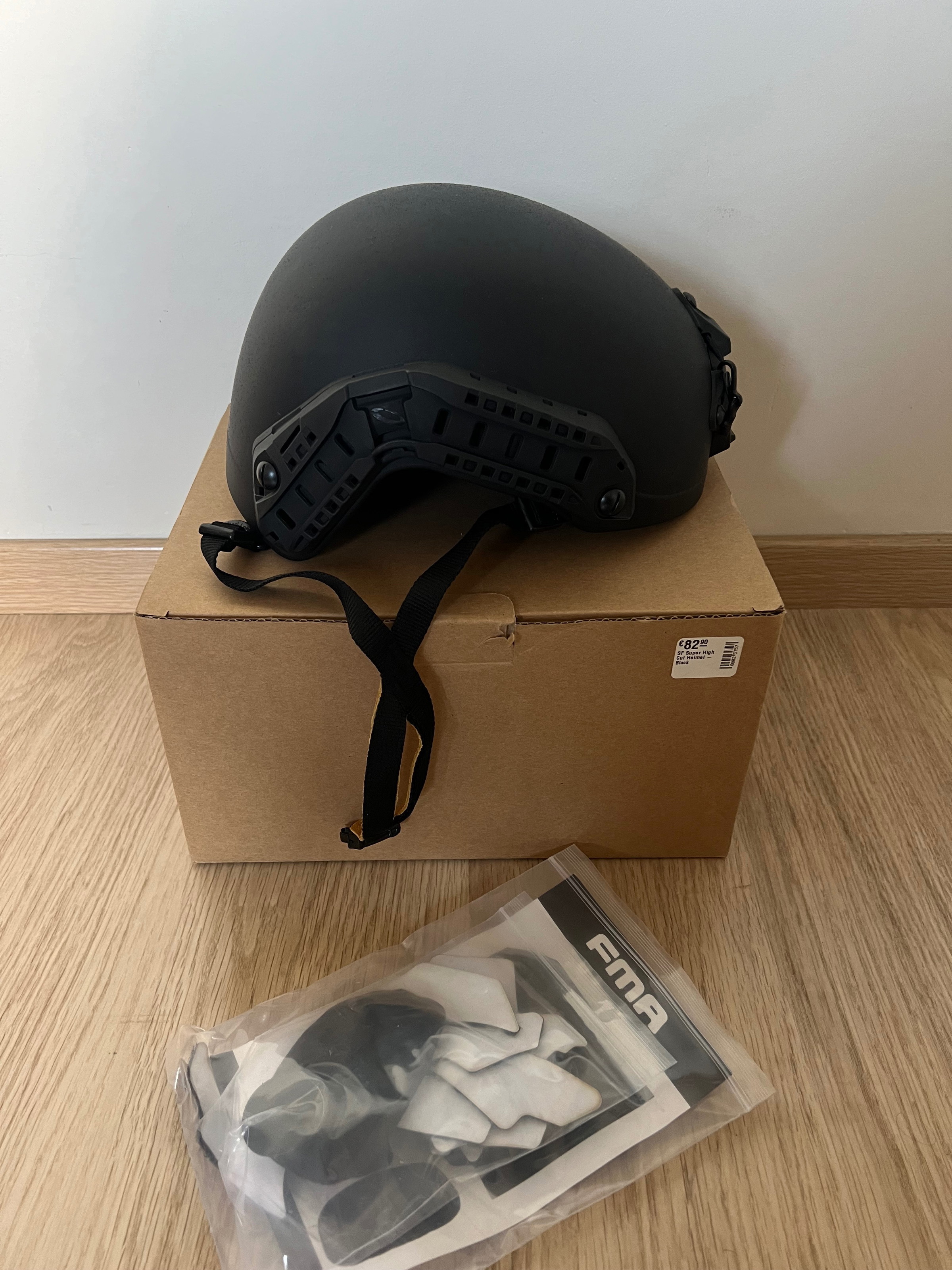 FMA Tactical SF Super High Cut Helmet – For Airsoft & Paintball – M/L And L/XL