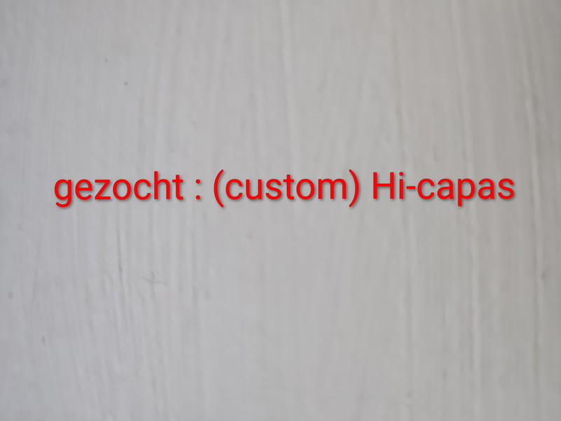 Imagen 1 de Gezocht : Hi capa builds