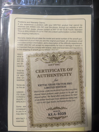 Imagen 2 de Limited edition krytac kriss vector