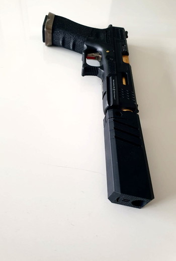 Bild 4 für WE-Tech G-Force EU-17 met silencer en 7 mags en pistooltas