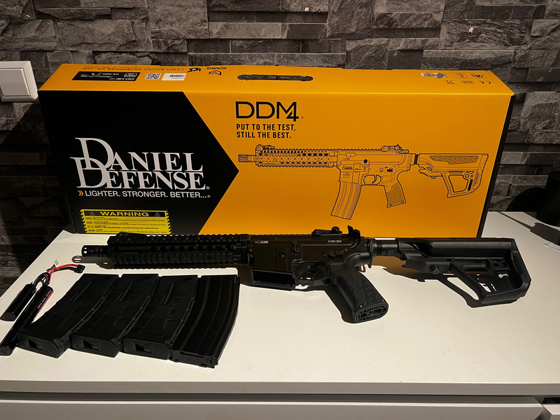 Image 1 pour ICS DANIEL DEFENSE MK18 BLACK S3