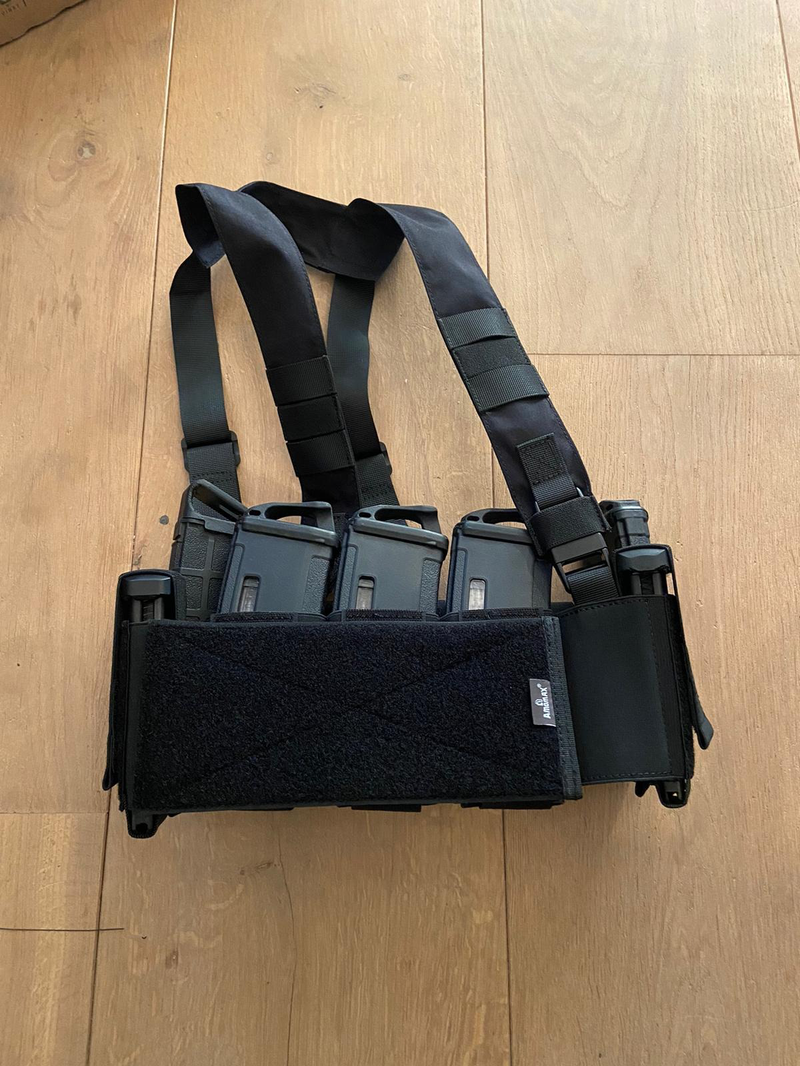 Afbeelding 1 van Low Profile Chest Rig Black