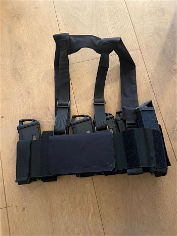 Image 3 for Low Profile Chest Rig Black