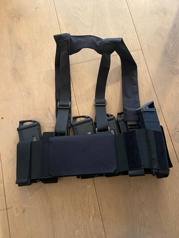 Bild 3 für Low Profile Chest Rig Black