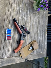 Image for (ruilen mogelijk) Mad Max Airsoft Shotgun CNC gemaakt! APS-Shells upgrade en extra's