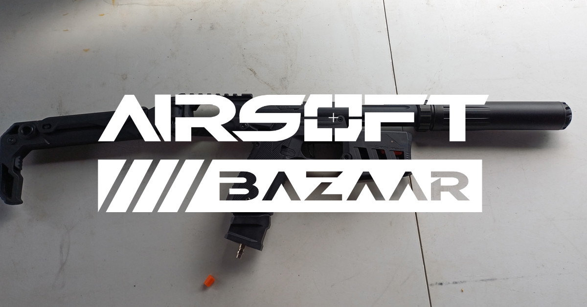 Action Army AAP-01 Hpa upgraded met Maximus Kit - Airsoft Bazaar