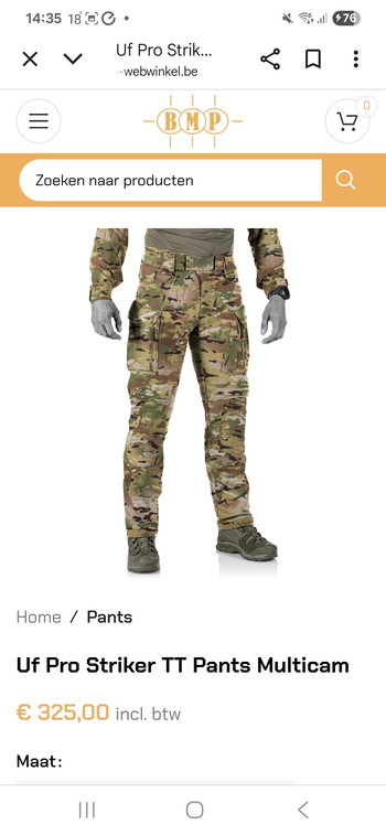Bild 4 für Uf Pro Striker TT Pants Multicam xl
