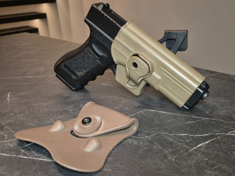 Image 1 pour Cytac R-Defender Holster Glock | Tan
