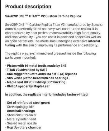 Image 3 for Specna Arms gearbox