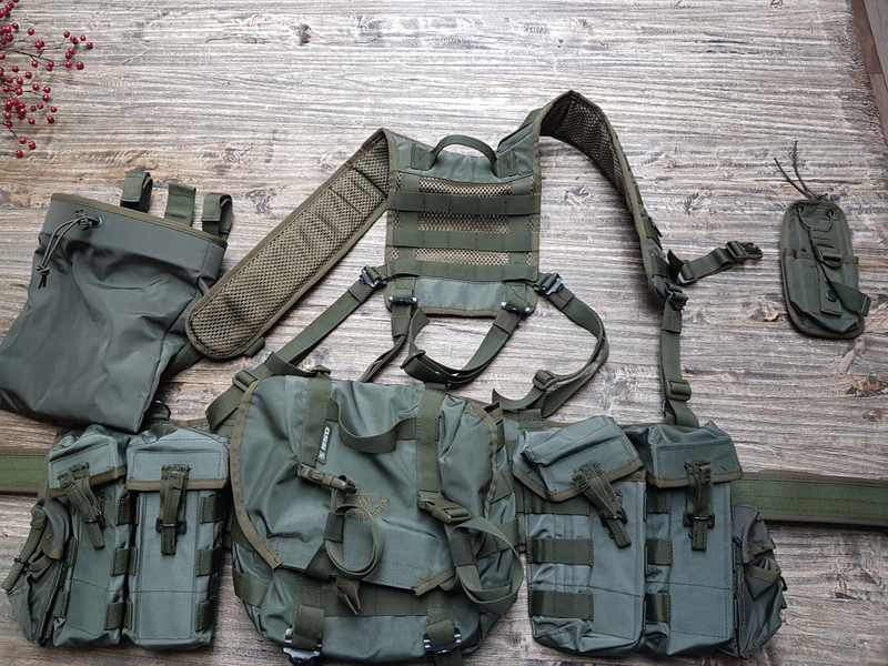 Afbeelding 1 van Smersh Molle  AK pouches Olive drab