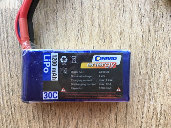 Image 2 for Conrad LiPo 7.4V 1200mAh