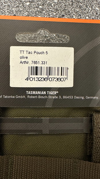 Image 3 pour Tasmanian Tiger Pouch TT TAC Pouch 5 en TT DBL Pistol-Pouch