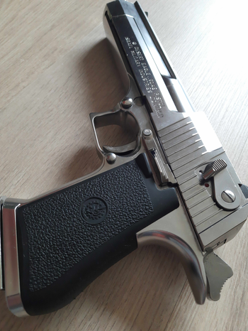 Bild 4 für Desert Eagle .50AE Hard Kick Chrome GBB TOKYO MARUI