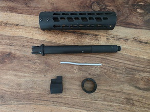 Bild für G&G Keymod Handguard 7" compleet met barrel