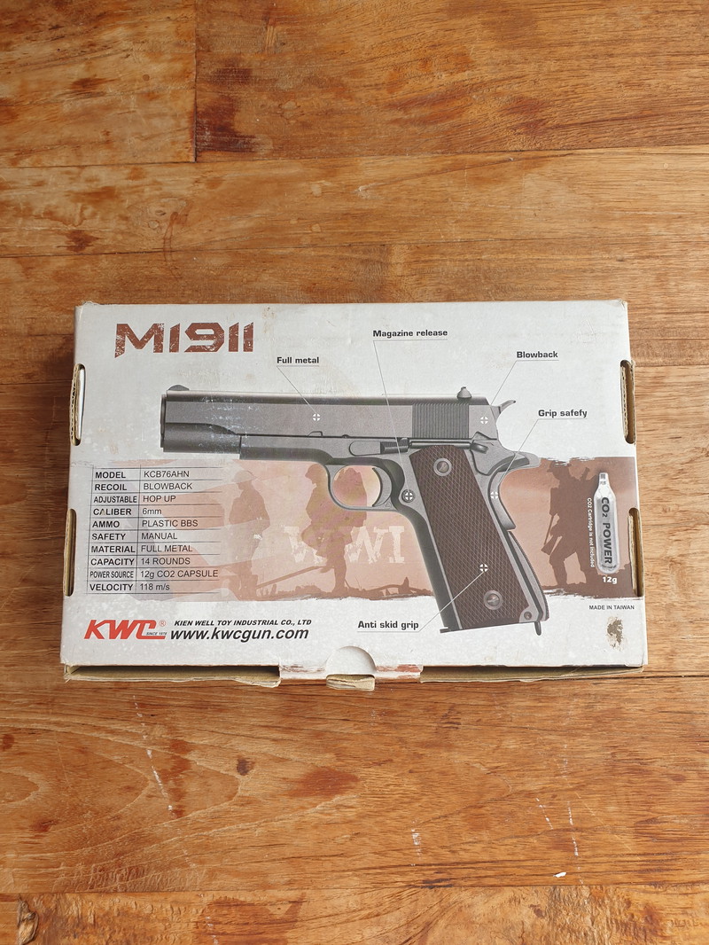 Afbeelding 1 van FULL METAL WWl  M1911 / GBB