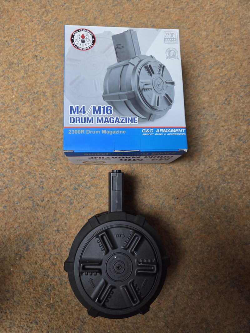 Imagen 1 de G&G m4/m16 drum mag Manual/Auto winding