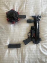 Image pour WE GBB MP5K (upgraded)+ drum magazijn