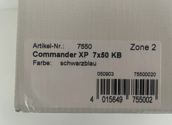 Bild 5 für Steiner Commander XP 7x50 KP Marine-Fernglas mit Kompass, Zubehör und Kiste
