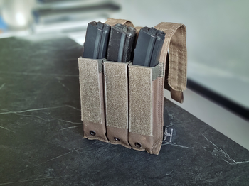 Afbeelding 2 van MP5 Triple Mag Pouch (Ranger Green) van het merk Invader Gear