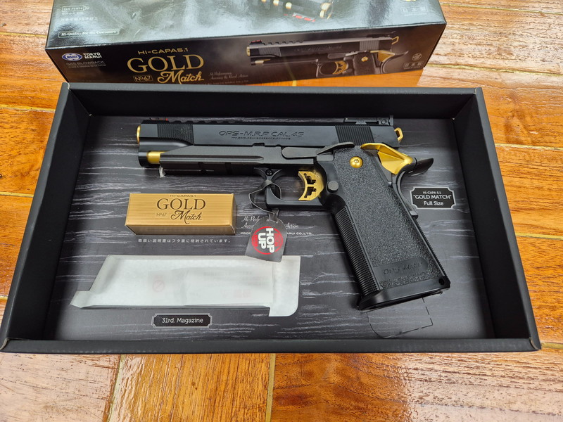 Imagen 1 de Tokyo Marui - Hi Capa Gold Match - Nieuw (zonder magazijn)