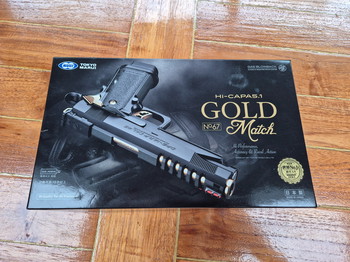 Afbeelding 2 van Tokyo Marui - Hi Capa Gold Match - Nieuw (zonder magazijn)