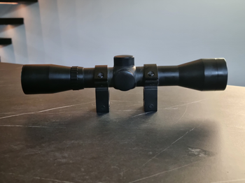 Imagen 3 de 4X32 Sniper/DMR Scope + ring mounts + beschermingskappen