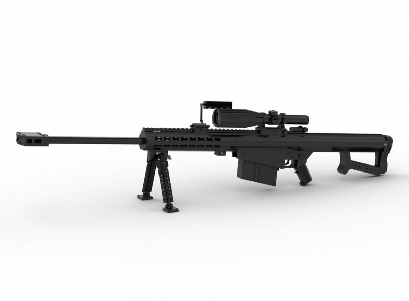 Image 1 for Lego Barrett M82A1 .50 CAL met instructies