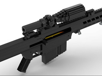 Image 3 for Lego Barrett M82A1 .50 CAL met instructies