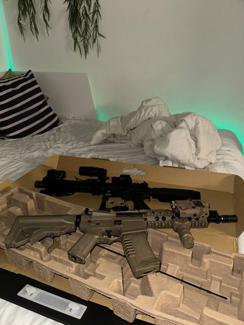 Afbeelding 3 van Custom ARES AMOEBA M4 AM-008 TAN