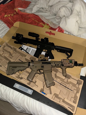 Afbeelding 4 van Custom ARES AMOEBA M4 AM-008 TAN