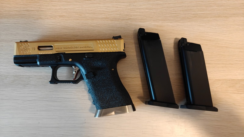 Image 1 for We Glock 19 goud upgraded