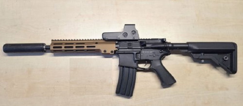 Imagen para AEG MK18 Full Metal  RIS Rail Black + ETU High Performance