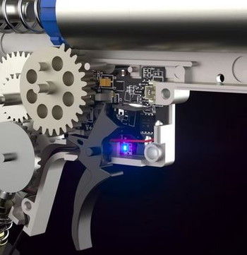 Image 3 for AEG MK18 Full Metal  RIS Rail Black + ETU High Performance