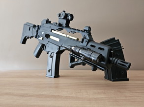 Afbeelding van Fully custom JG G36 met 3 magazijnen