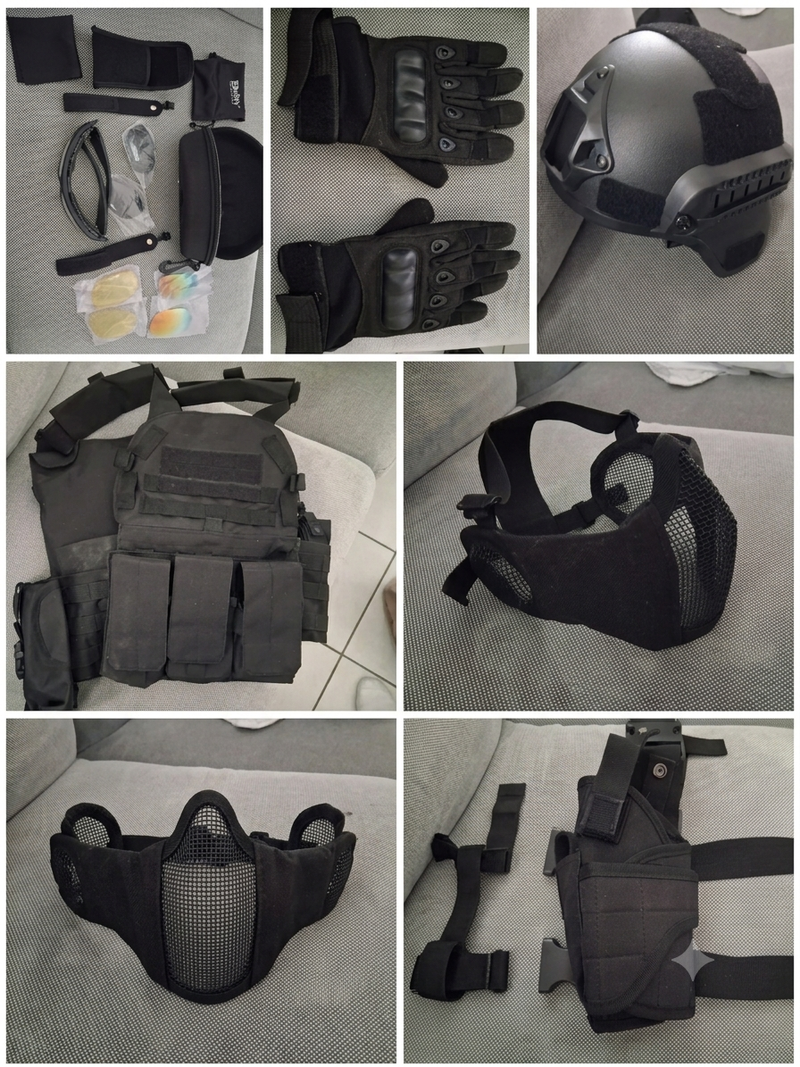 Image 1 for Airsoft Kit - Pistol + Rifle