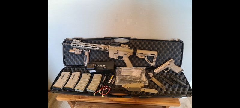 Imagen 1 de ICS CXP-UK1 M4 + Pistol GP1799 + Surefire M900A