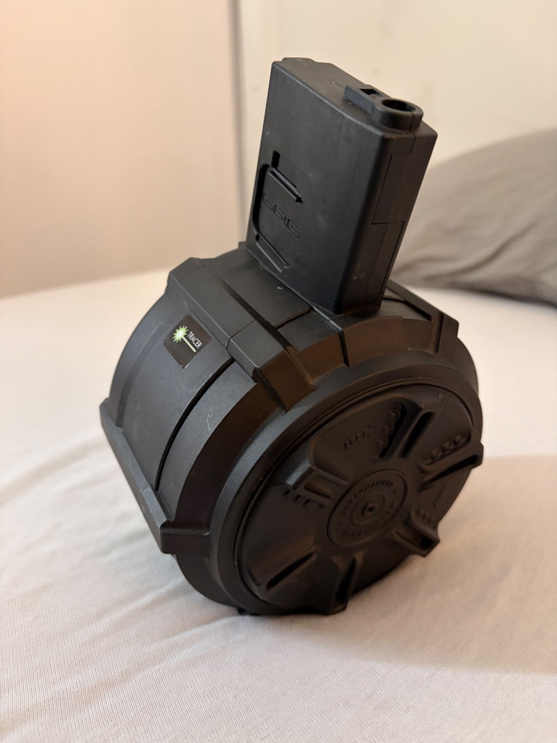 Image 1 for G&G M4 Drum Mag 2300rds Black