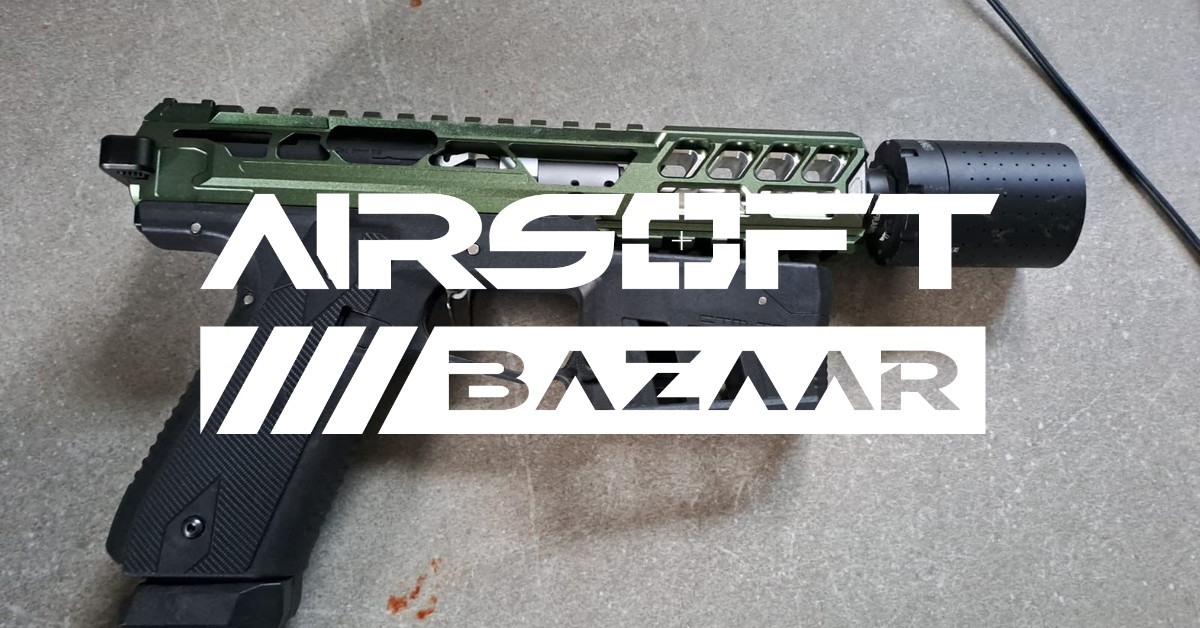 AAP-01 HPA build te koop, CNC upper, upgrades & mags - Airsoft Bazaar