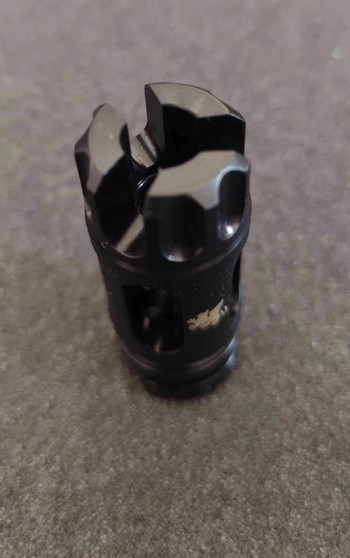 Image 3 pour PTS Griffin M4SD Flashcomp 14mm Flash Hider CCW Black